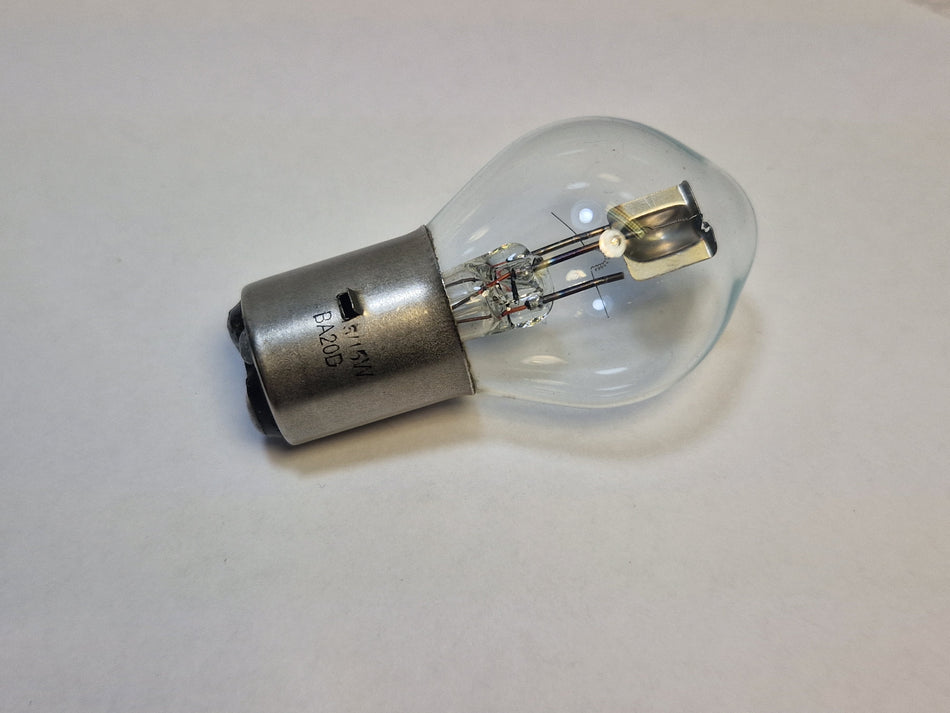 Glödlampa 6V 15/15W BA20D